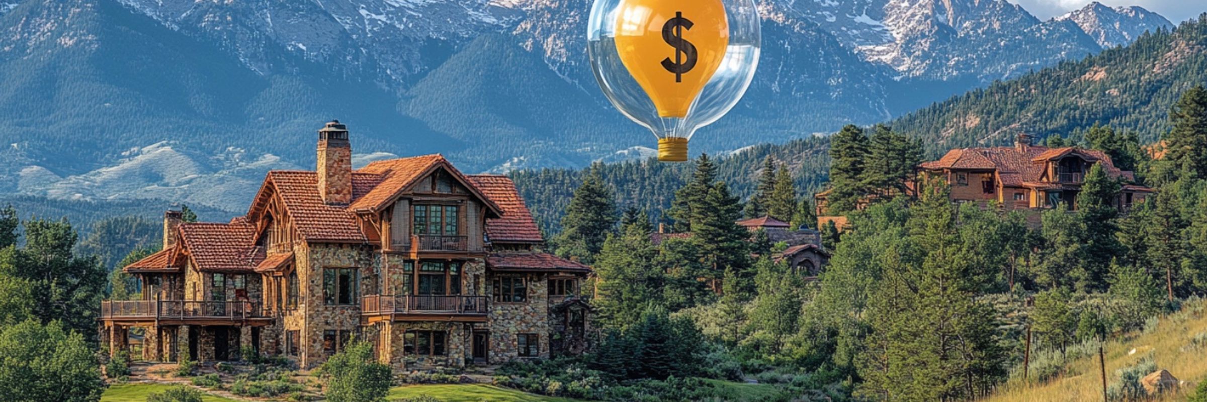 A balloon signifying homeowners insurance in Colorado